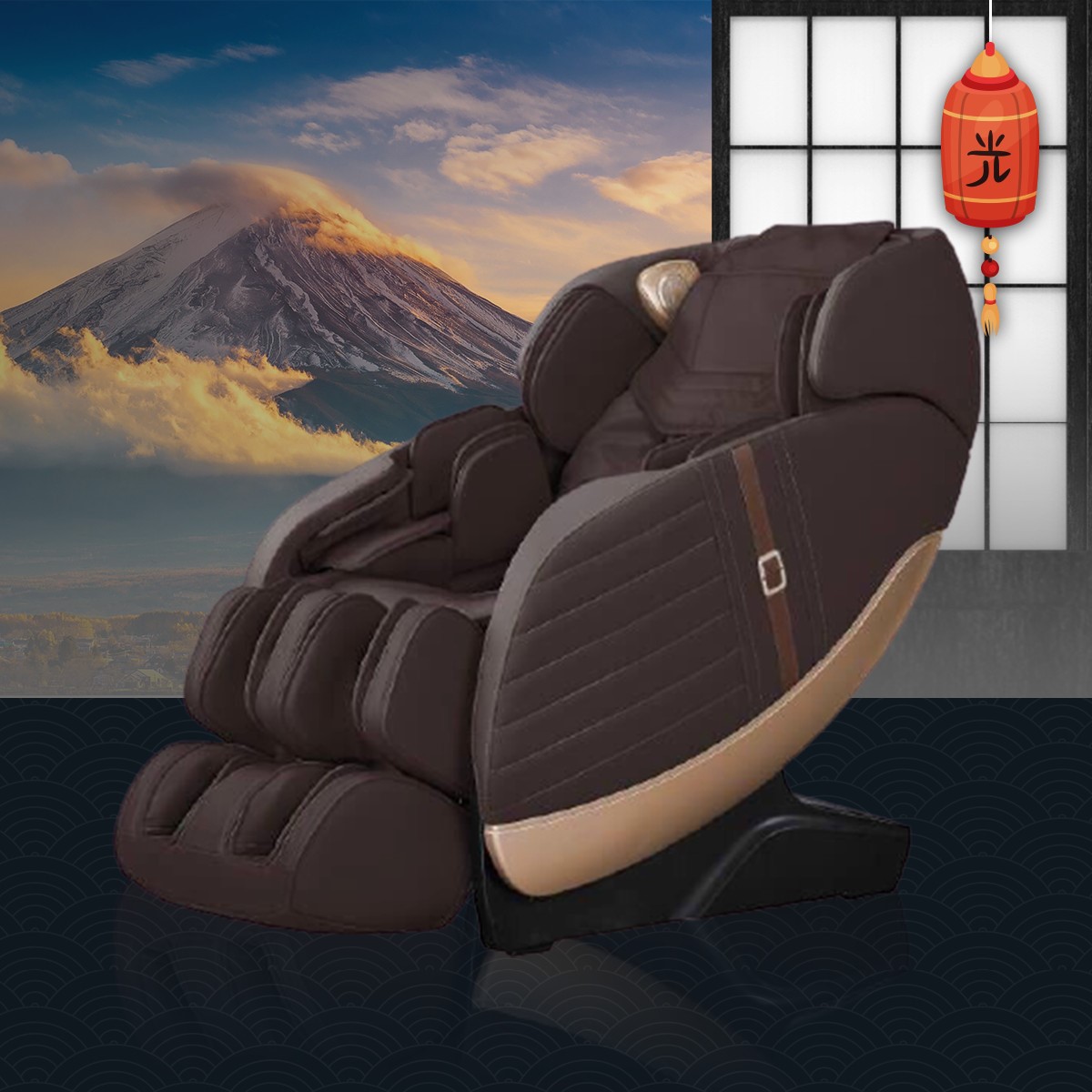 Thiết kế ghế massage OKINAWA JS 9300