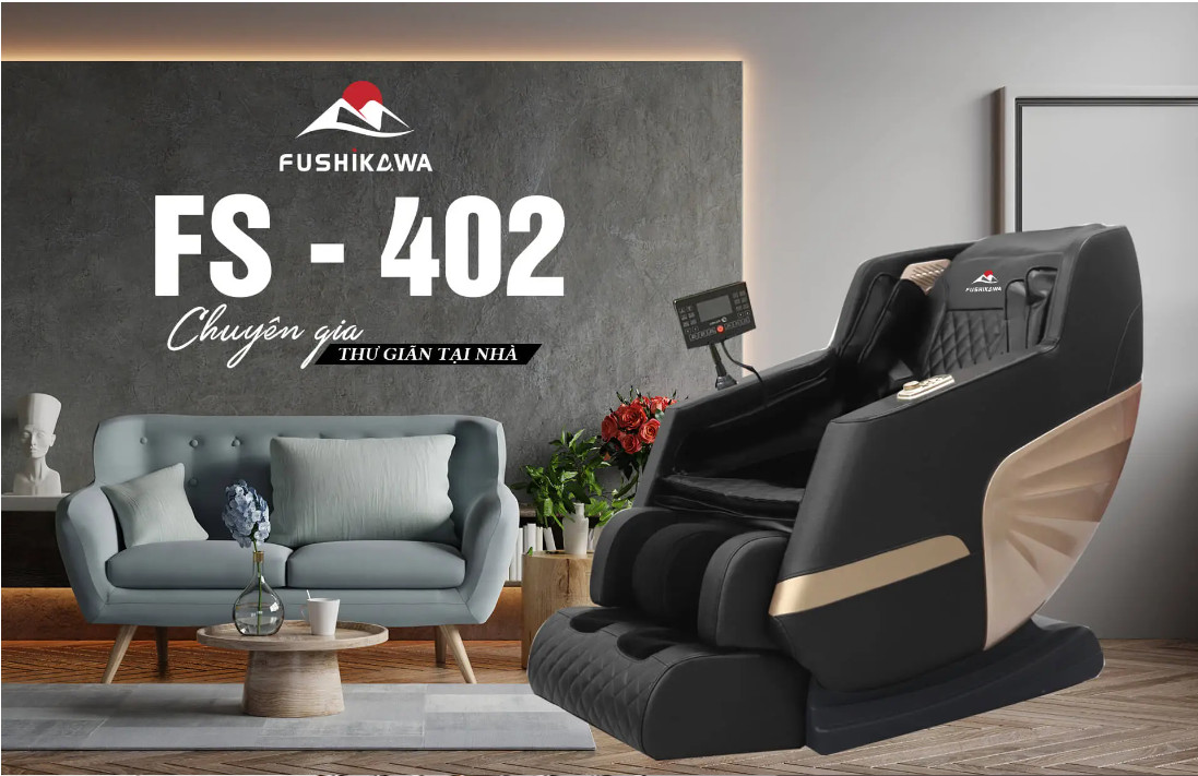 Tổng quan ghế massage FUSHIKAWA FS - 402