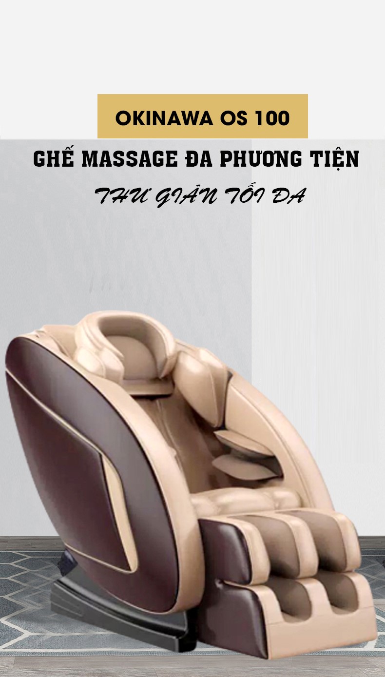 Tổng quan ghế massage OKINAWA OS 100