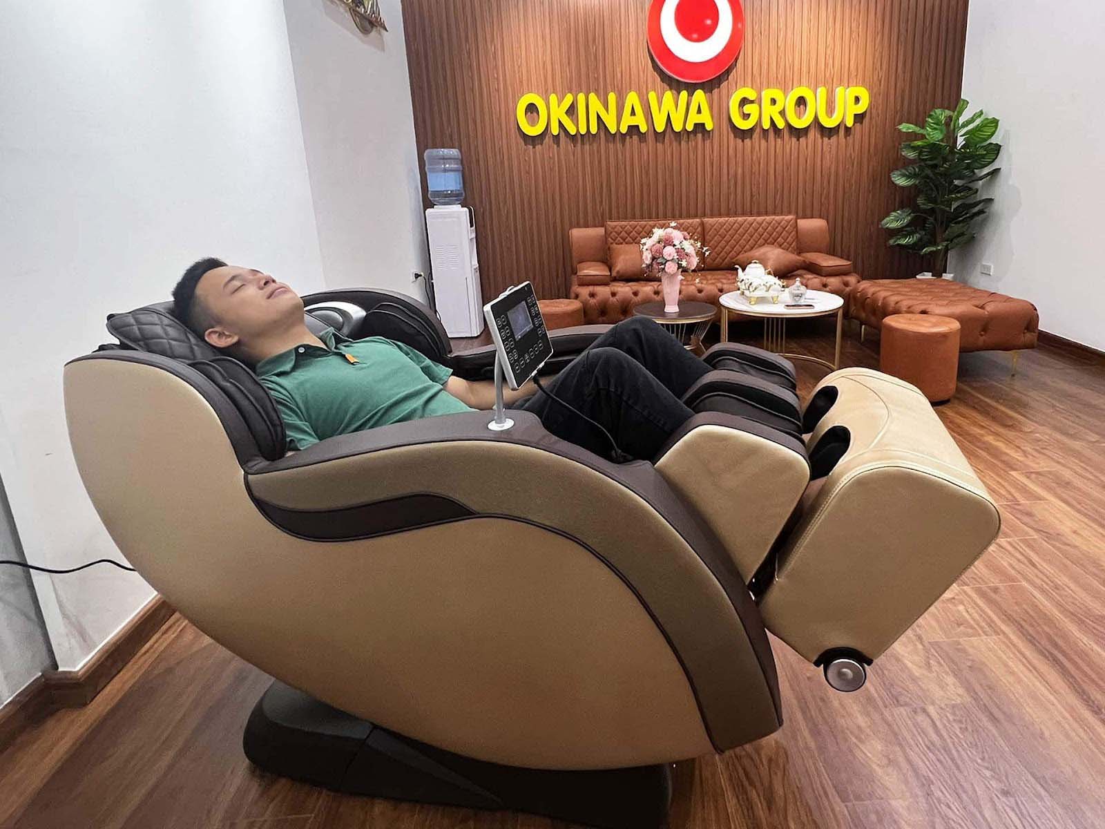 Chế độ công nghệ ghế massage OKINAWA OS 885