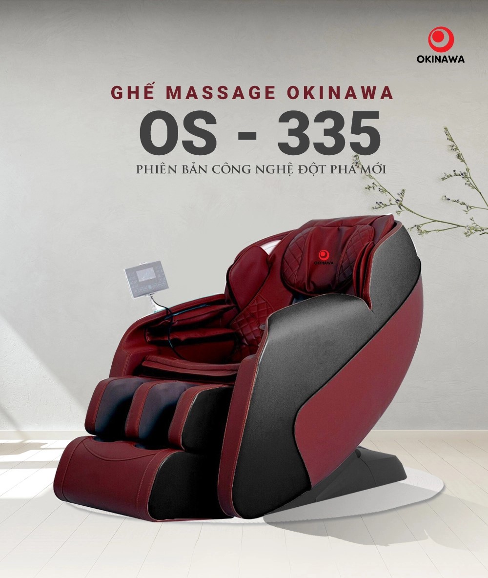 Tổng quan ghế massage OKINAWA OS - 335